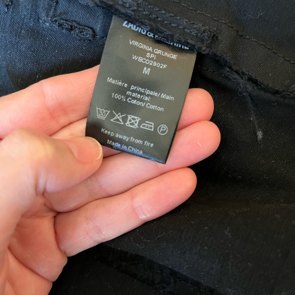Zadig & Voltaire Grunge Military Jacket S - Picture 12 of 13